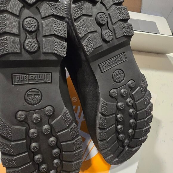 Timberland Euro Hiker Lace-up Boot - Black Nubuck, Size 10 NEW - Picture 5 of 6